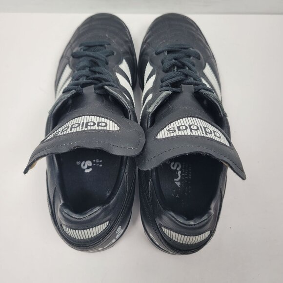 Adidas Beckenbauer Men's Black Soccer Shoes 71103 US Size 8.5 - Picture 5 of 8